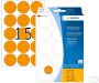 Herma Multipurpose-etiketten Ã 32 mm rond fluor oranje permanent hechtend om met d - Thumbnail 2
